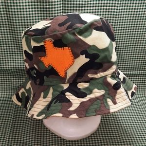 Army Camouflage Bucket Hat Handmade in Texas Unisex NEW
